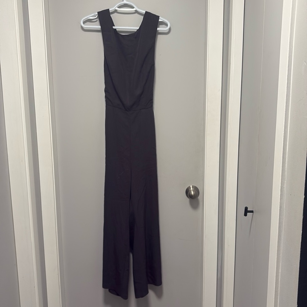 H&M Jumpsuit With Lace Up Back With Back Lower Zipper Closure Very Sexy